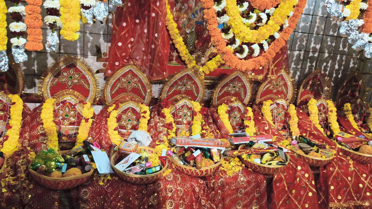 Maa Durga Ka 25 Va Varshik Mahotsav Mana ❤️ | Mere Gao Main 🌸