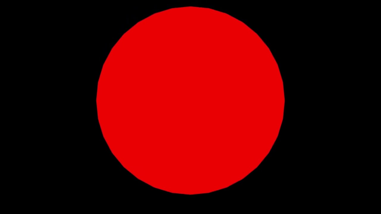 Red Triacontadigon Black Background Up To Down