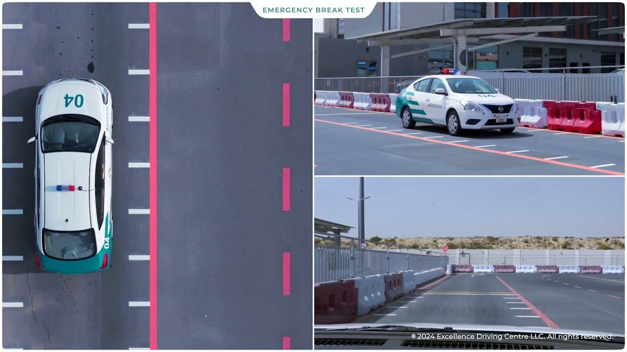 How to pass Emergency Break Test - English