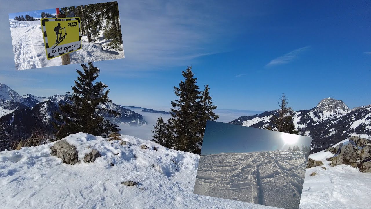 DAV Route (Skitour) am Sudelfeld zum Vogelsang