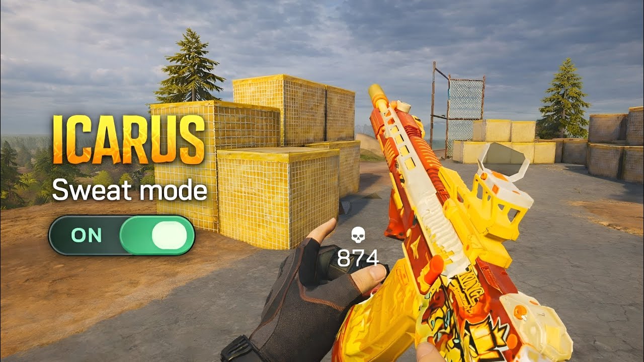 TRYING TO PLAY LIKE A SWEAT | DELTA FORCE MOBILE | ICARUS