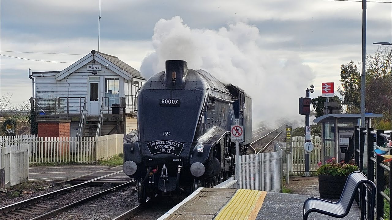 Freight & Steam at Manea incl. LSL 60007 SNG & FL 66623 20/11/2025