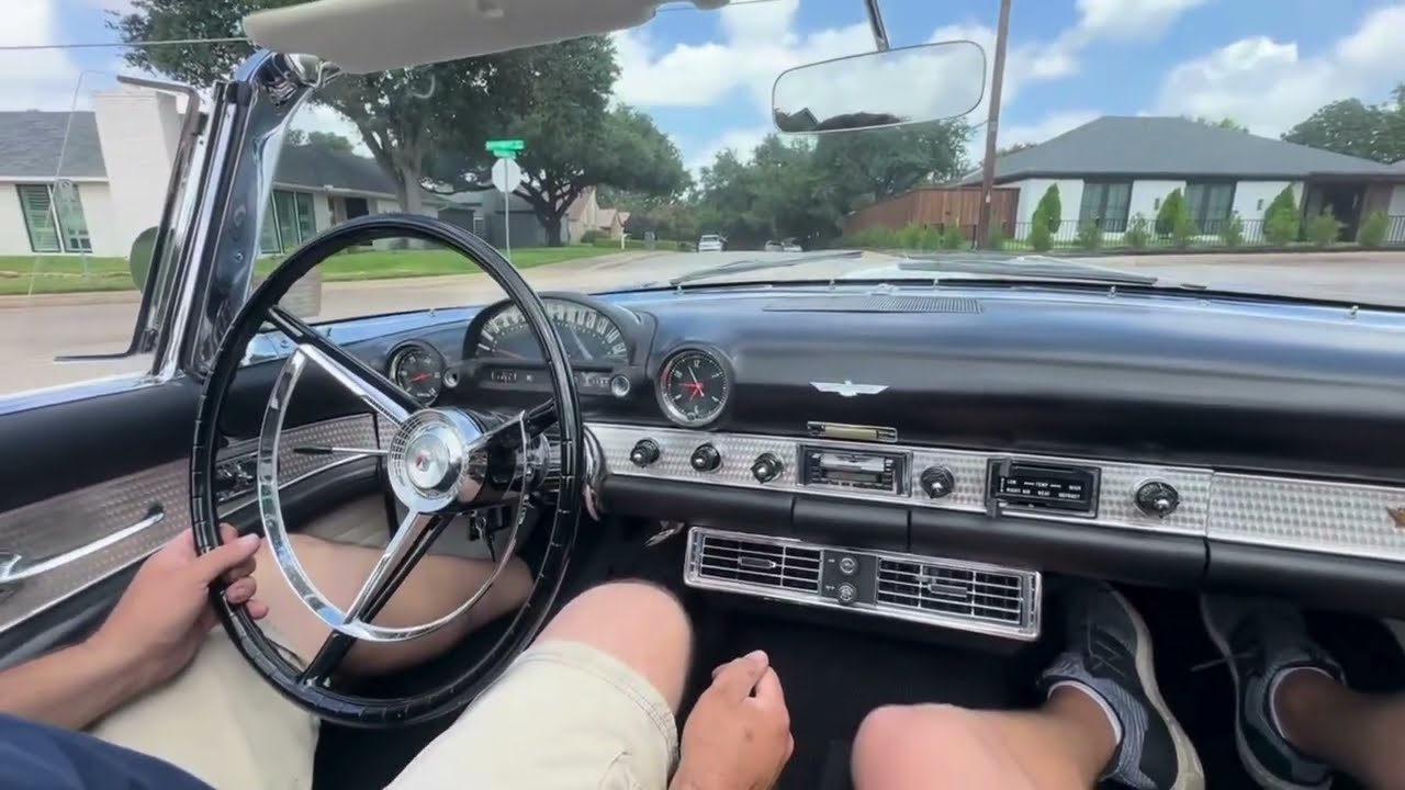 1956 Colonial White Thunderbird, Car #645