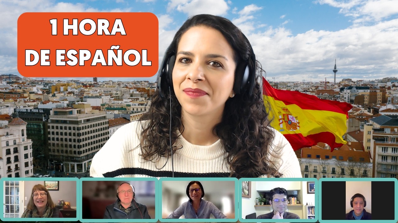 🔥CONVERSACI&Oacute;N real en ESPA&Ntilde;OL - Nivel Avanzado
