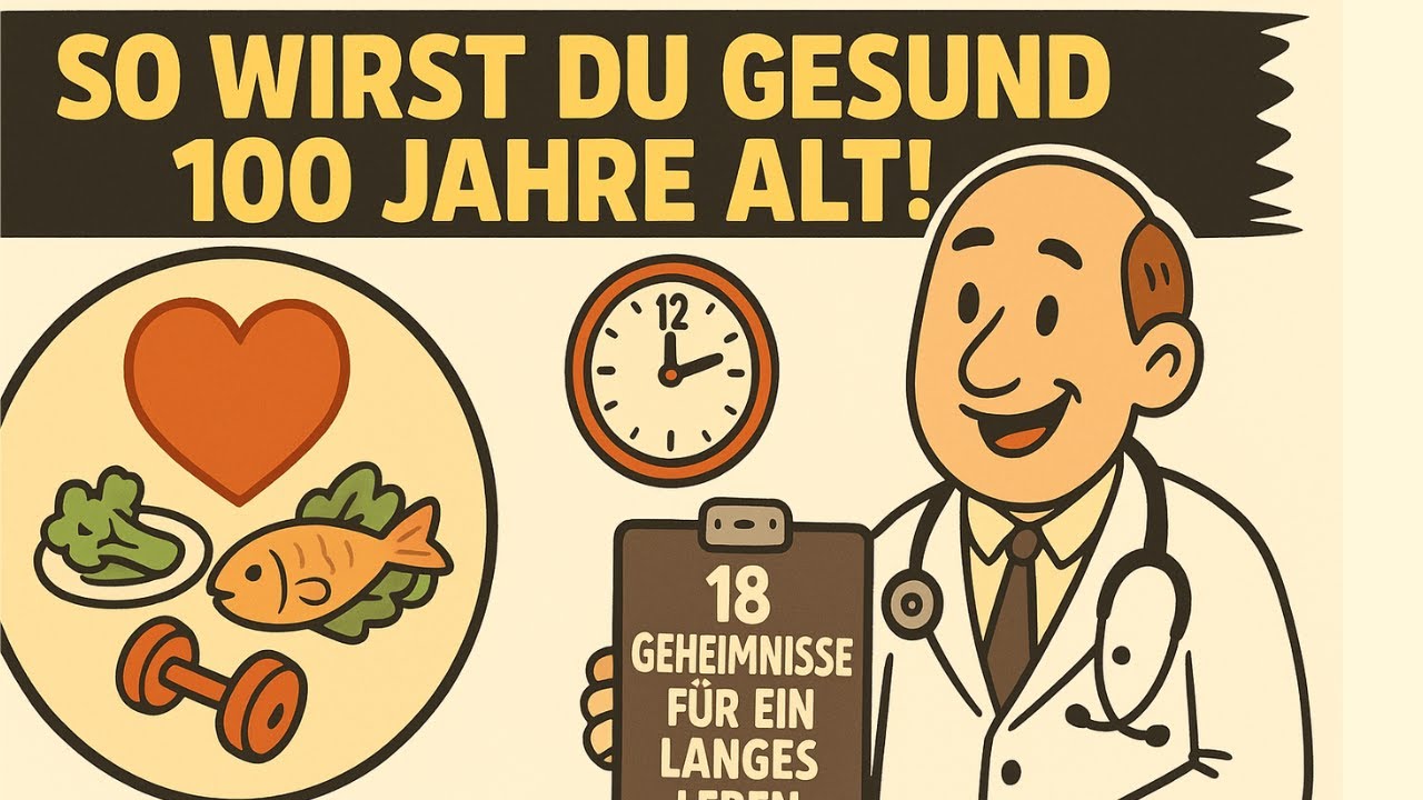 18 Geheimnisse für ein langes Leben: So wirst du gesund 100 Jahre alt