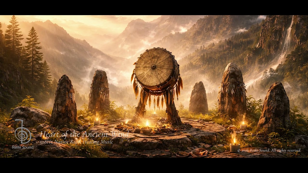 Heart of the Ancient Wind | 528Hz Native Reiki Healing Music