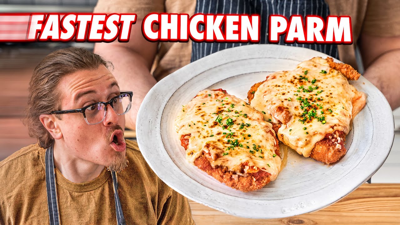 Making Chicken Parmesan Faster Than A Restaurant | But Faster