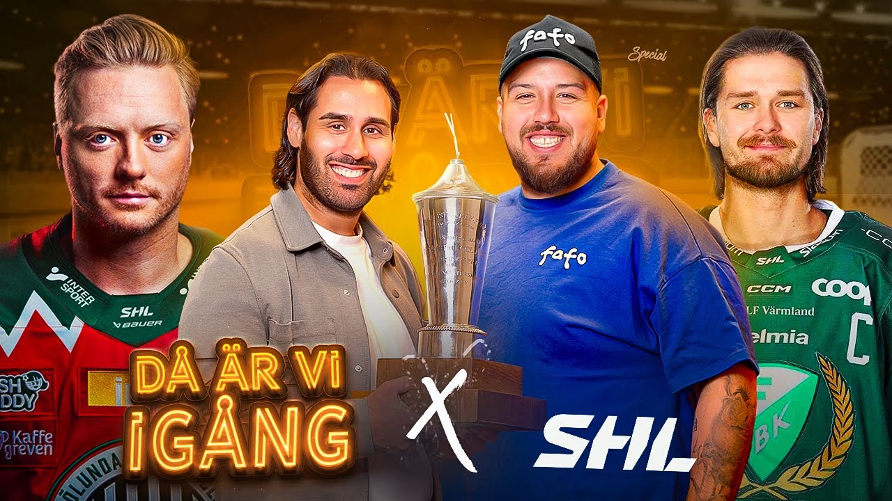 DÅ ÄR VI IGÅNG: SVERIGES BÄSTA HOCKEYSPELARE *SHL-EDITION*