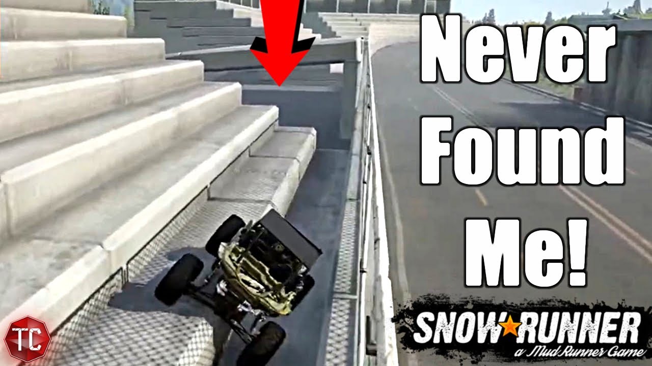 SnowRunner: I Found THE MOST EVIL HIDING SPOT EVER!! HIDE & SEEK!
