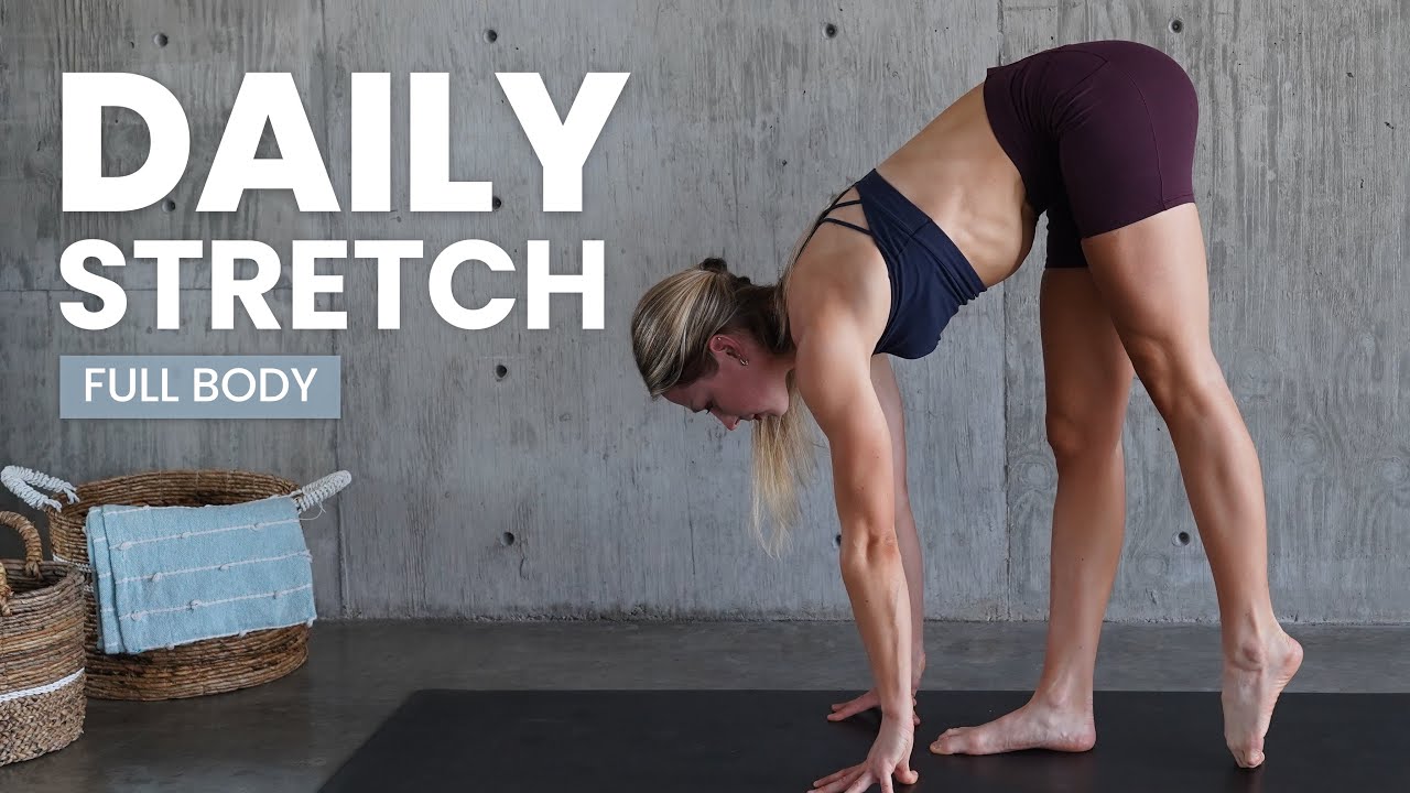15 Min. Daily Stretch Full Body Yoga inspired for relaxation, flexibility & mobility