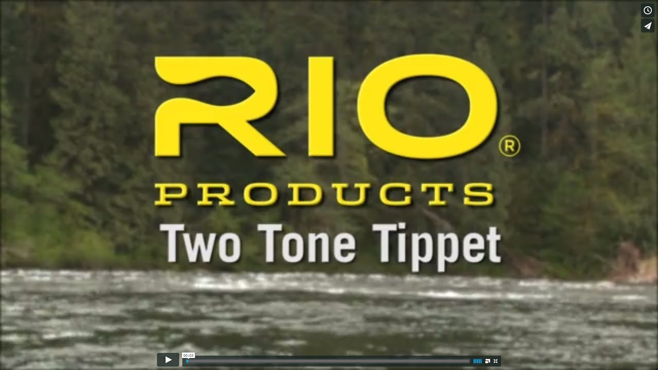 RIO's Two Tone Indicator Tippet - plus how to make the 