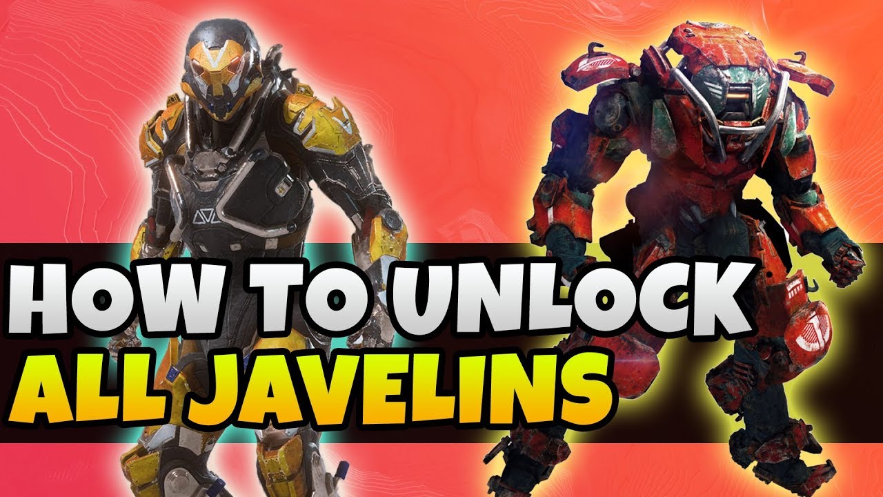 Anthem How To Unlock All Javelins | Anthem News Update