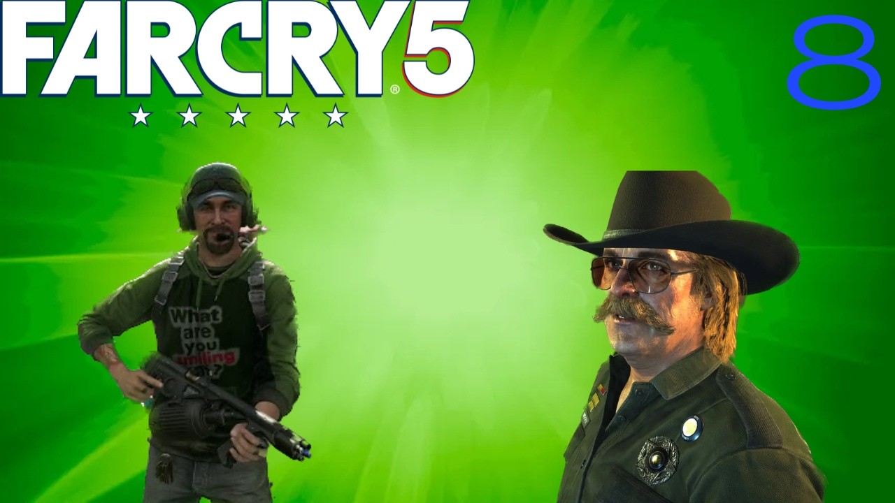 SAVING Hope County Jail and HELPING Sharky Boshaw: Far Cry 5 Part 8