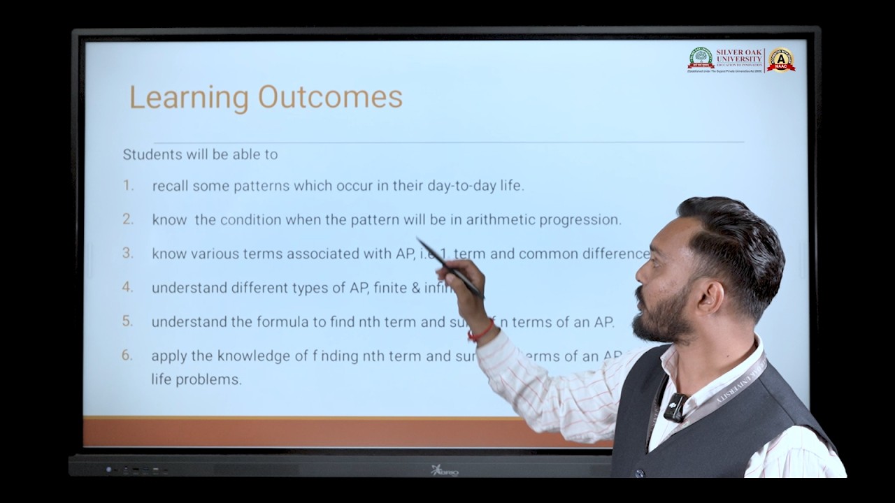 Арифметические прогрессии | Математика, 10 класс | Полный обзор главы | Университет Сильвер Оак