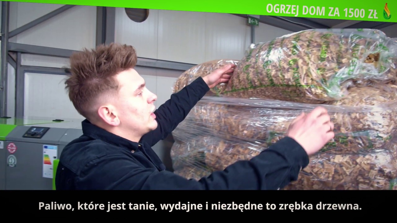 Kocioł na zrębki ECO-QUENTIN PREZENTACJA Produktu. OGRZEJ DOM ZA 1500zł !!