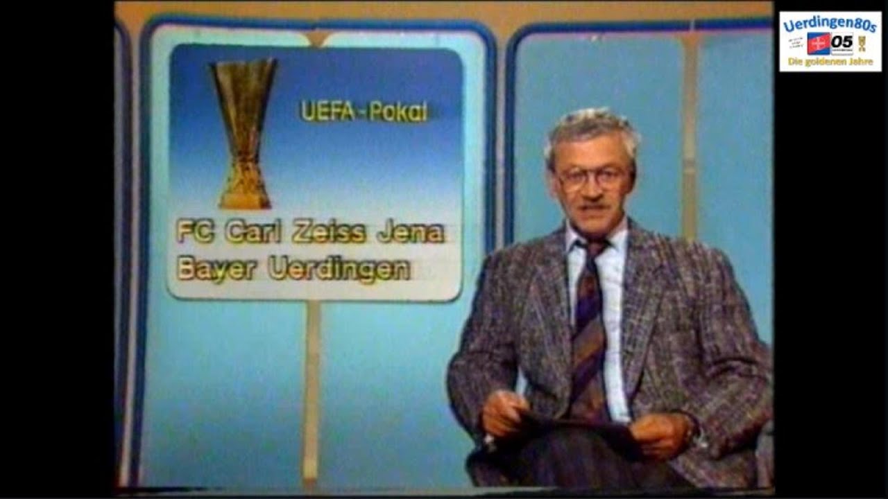 Saison 1986-1987 - Uefa-Pokal - FC Bayer 05 Uerdingen in den Runden 1 und 2