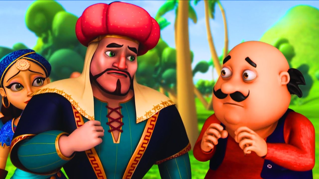 Dilawar Khan தந்திரத்தில் சிக்கிக் கொண்ட பரிதாபமான Motu | Motu Patlu In The City Of Gold