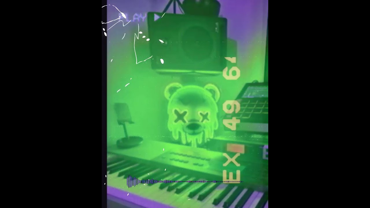You’re melting in a neon studio on Arrakis (Glitchy Soundscape)