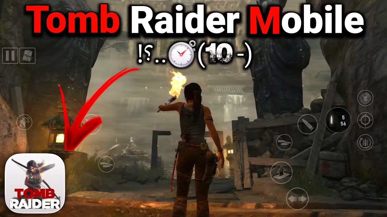 جزء بسيط🤏 يكشف قصة Tomb Raider🔥 القادمة للموبايل | قبل الإطلاق بـ10 أيام!🤩