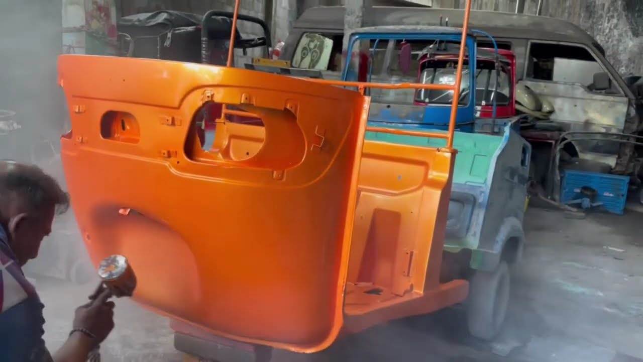 From Old to Brand New! TVS Three-Wheeler Full Restoration | පරණ TVS ත්‍රීවීල් එක අලුත්ම එකක් කරමු!