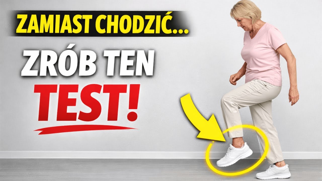 Po 60-tce krok się skraca. Zrób test i sprawdź, czy dotyczy Ciebie