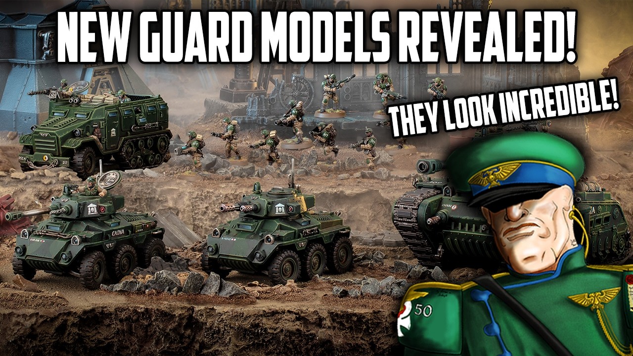 NEW Imperial Guard Units REVEALED... And They are all INCREDIBLE! | Warhammer 40,000