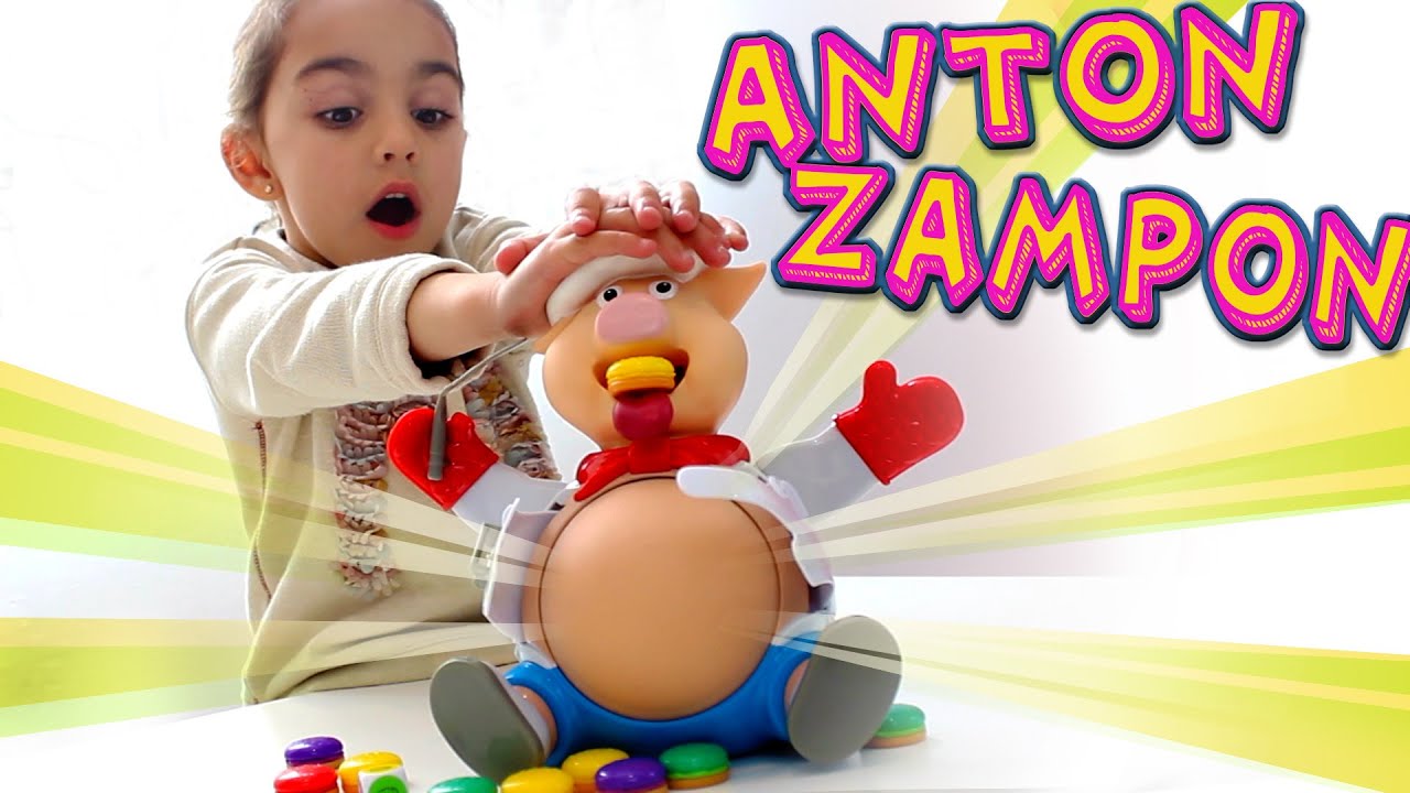 Antón Zampón! Juego de mesa con Andrea. Divertilandia!
