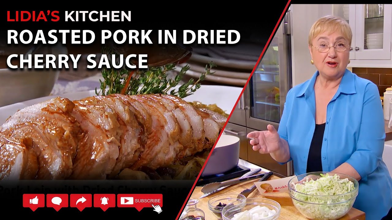 Roasted Pork in Dried Cherry Sauce