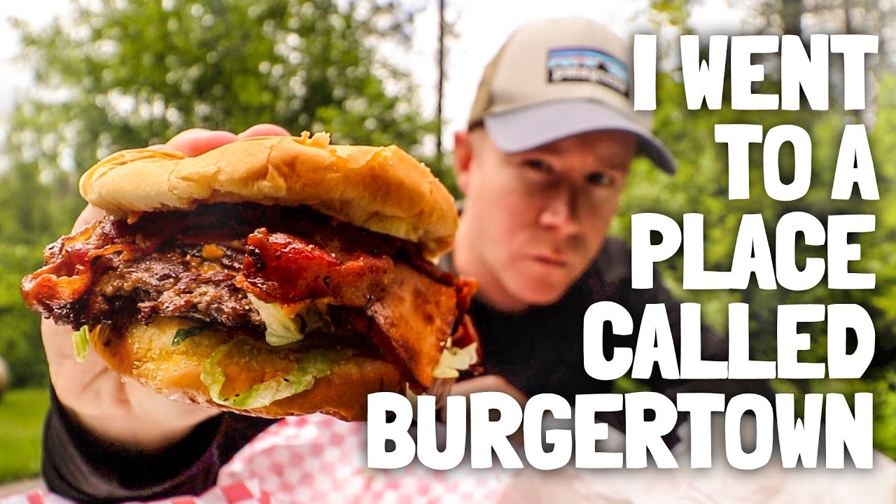 I went to a place called Burgertown in Bigfork Montana. 🍔🍟