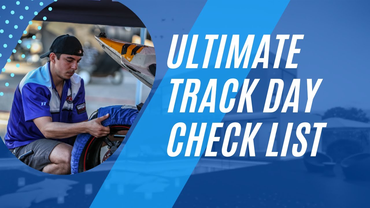 ULTIMATE Motorcycle Track Day Check List!