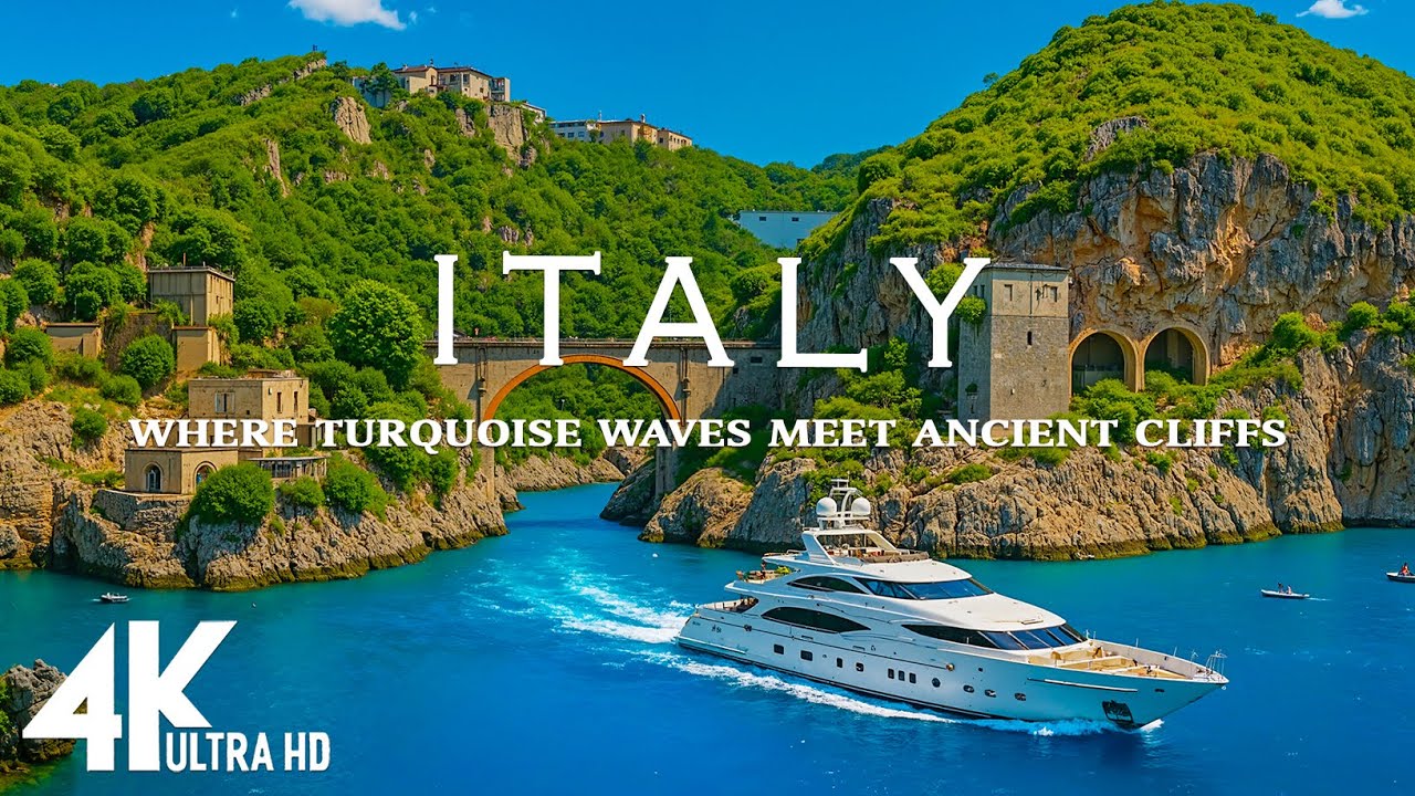 ITALY 4K | Explore Hidden Gems and Breathtaking Landscapes With Deep House Chill