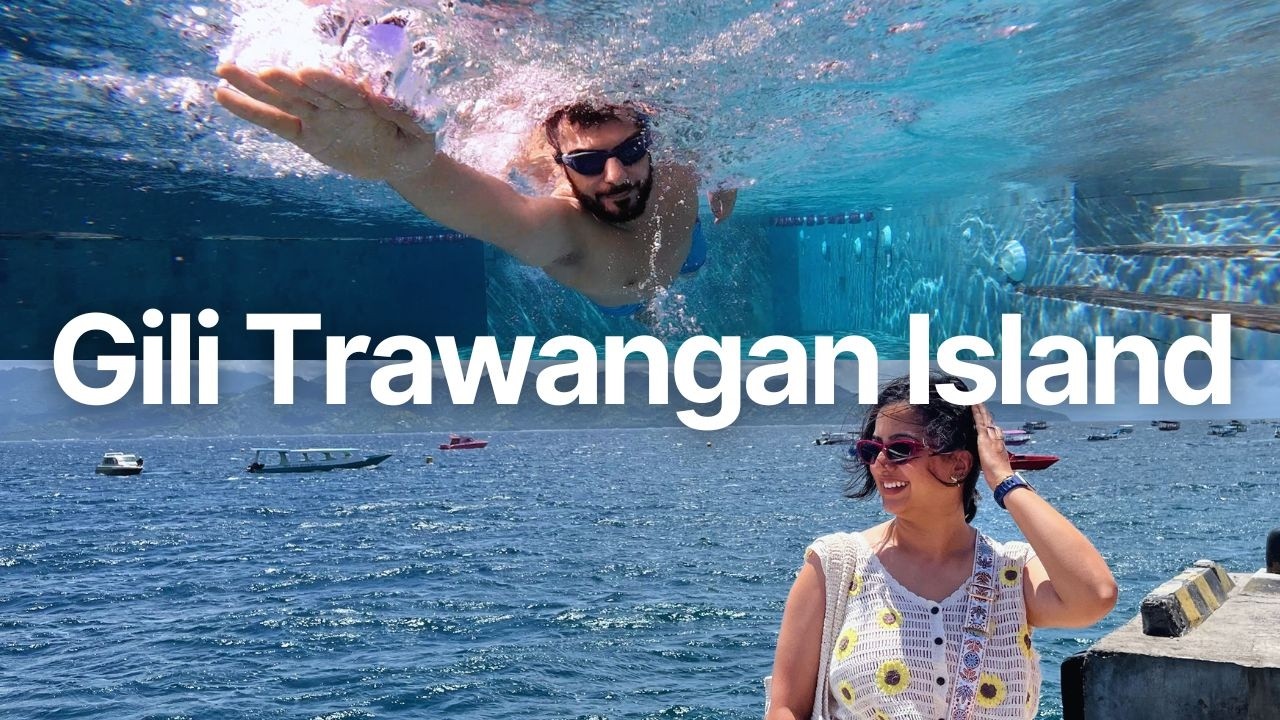 This Island Changed the Whole Trip 💙 | Gili Trawangan | Honeymoon Vlog