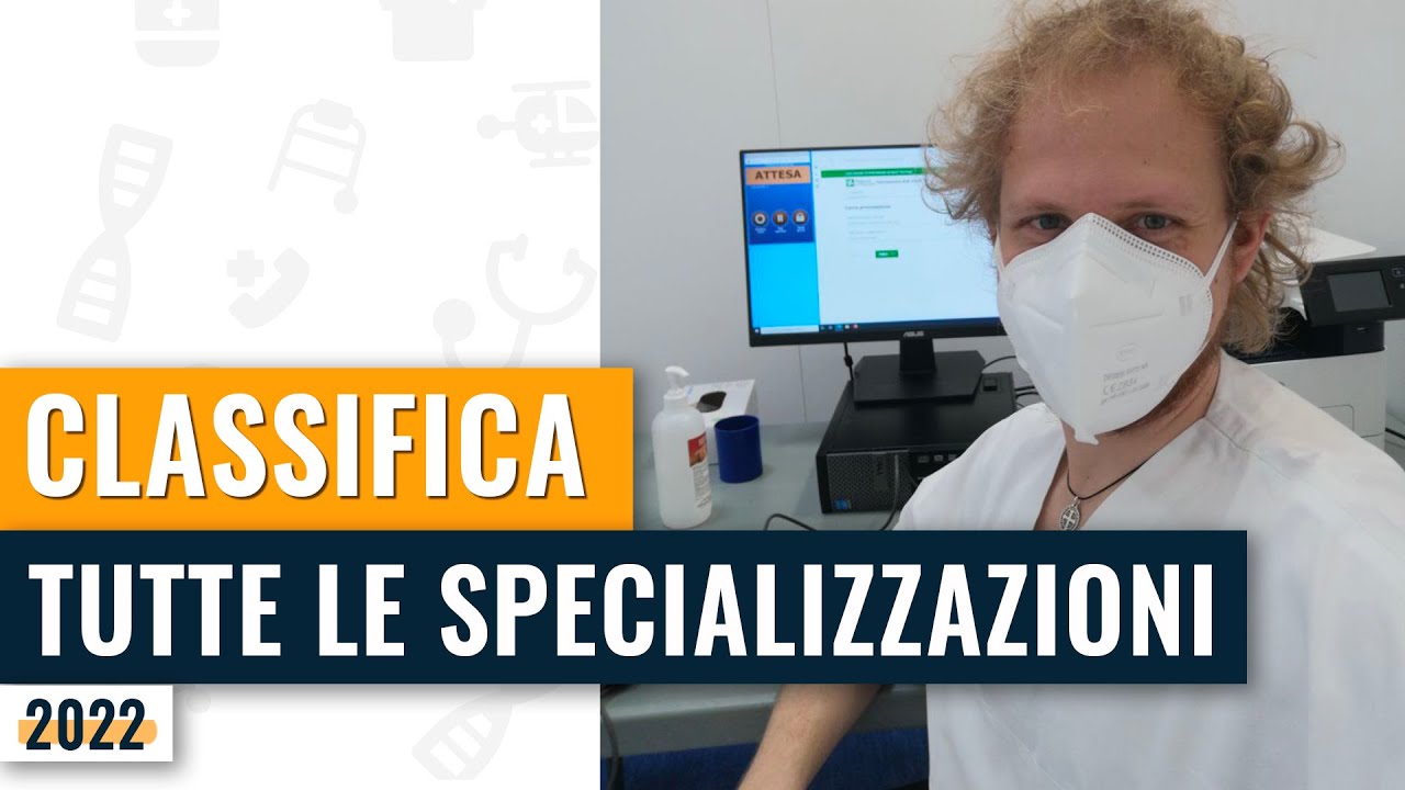 La classifica completa di tutte le specializzazioni - concorso SSM 2022
