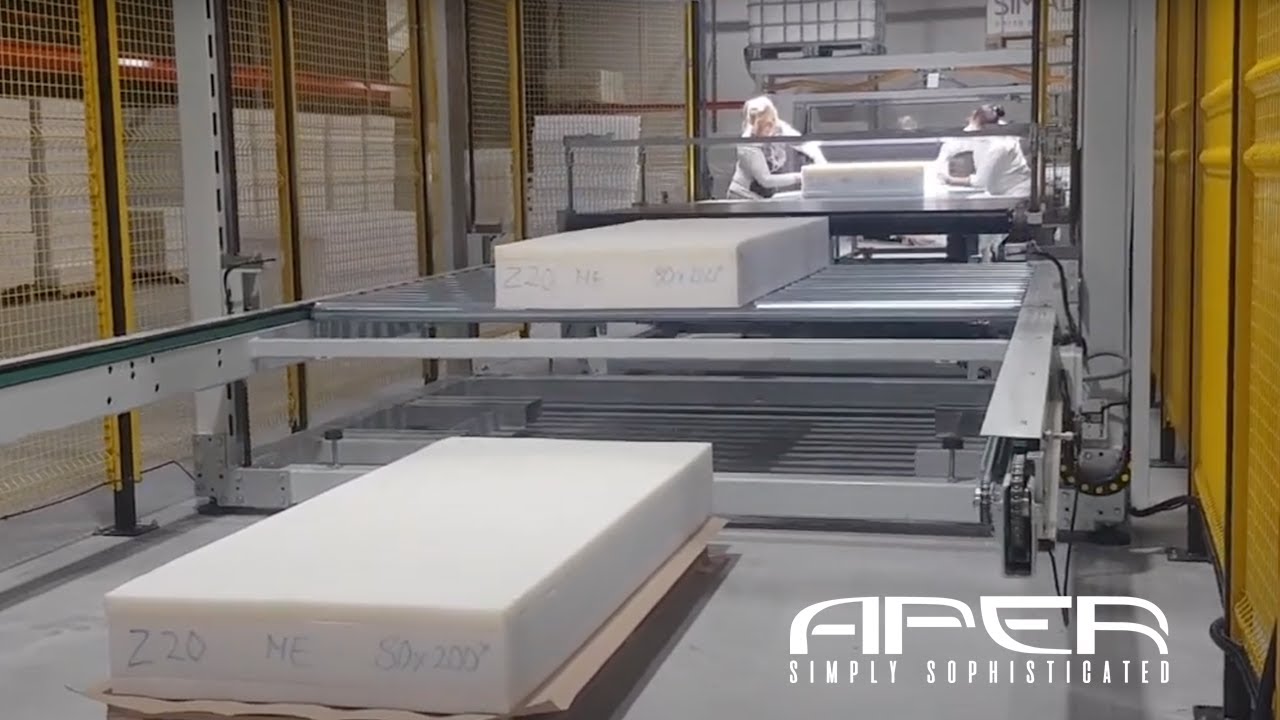 APER Bonding, assembling pressing and palletizing line