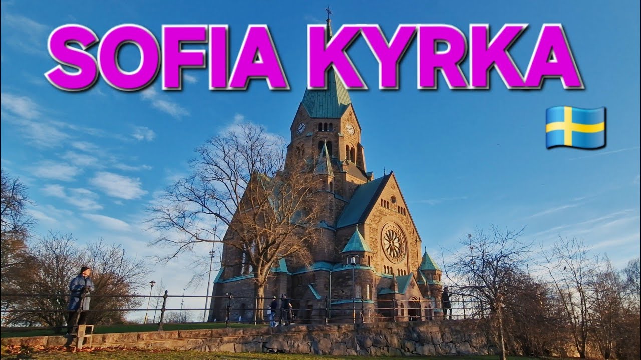 Stockholm Church Walk in 4K | From Vita Bergen to Tyska Kyrkan: A Journey Through Stockholm’s Faith