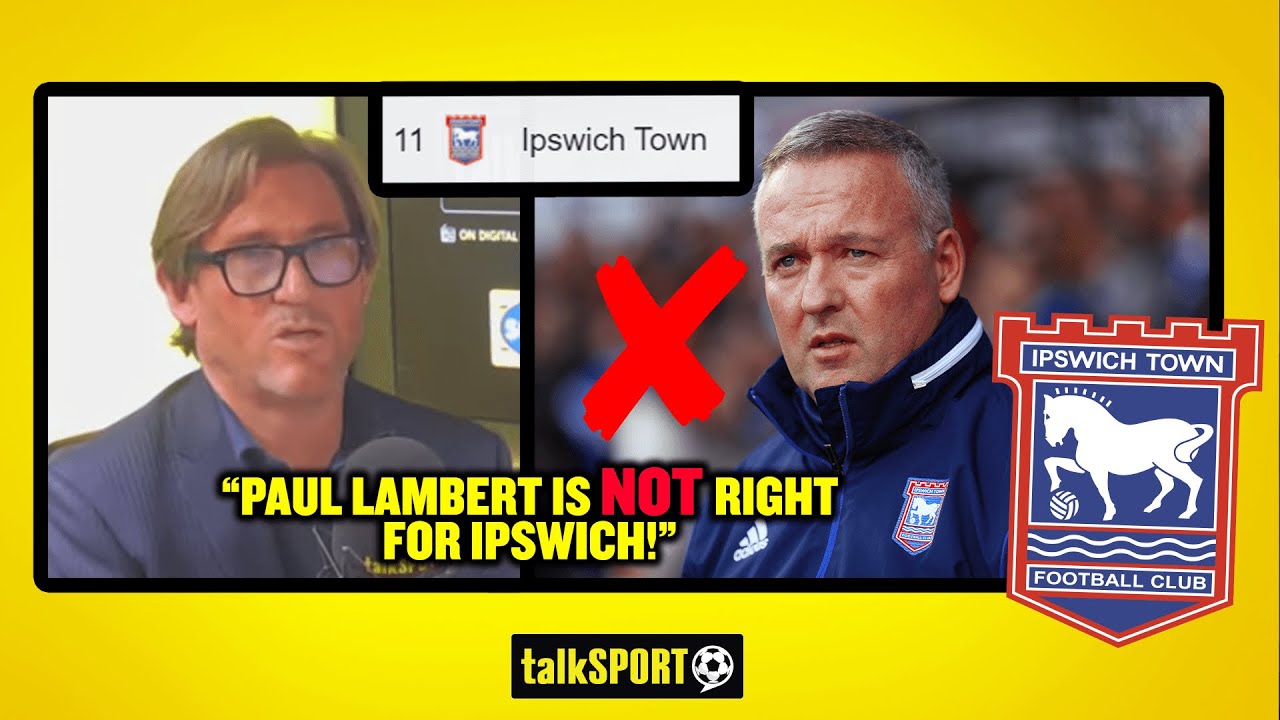 'HE PUTS MY FEET TO SLEEP!' - Simon Jordan says Paul Lambert ISN'T right for Ipswich Town