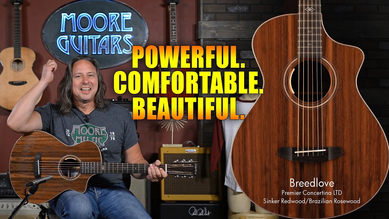 A Collector's Guitar That Begs to be Played. {Breedlove's Premier Concertina}
