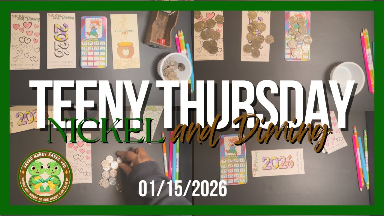 TEENY THURSDAY | COMPLETING SOME CHALLENGES ‼️