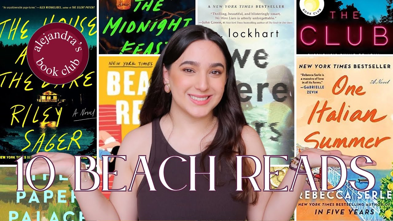 10 BEACH READS QUE TE RECOMIENDO PARA ESTE VERANO!! #AlejandrasBookClub