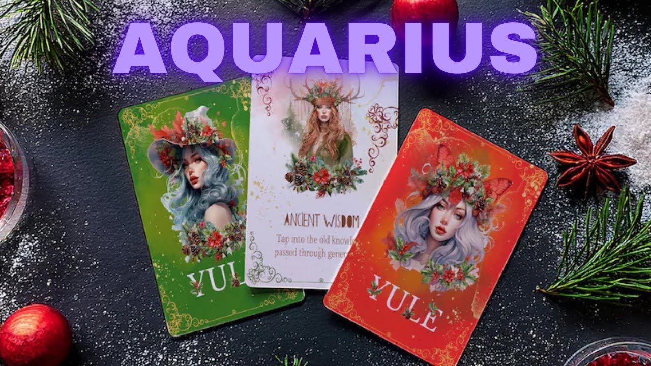 AQUARIUS 💌TWO PEOPLE LOVE U, ONE LOVES YOU AND THE OTHER IS SERIOUS AND WANTS COMMITMENT WITH U😍