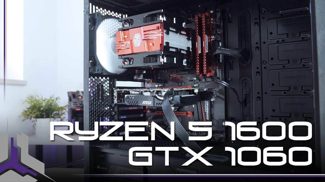 Il fisso da universitario 🤓 - Ryzen 5  1600 + GTX1060 (test e Benchmark)