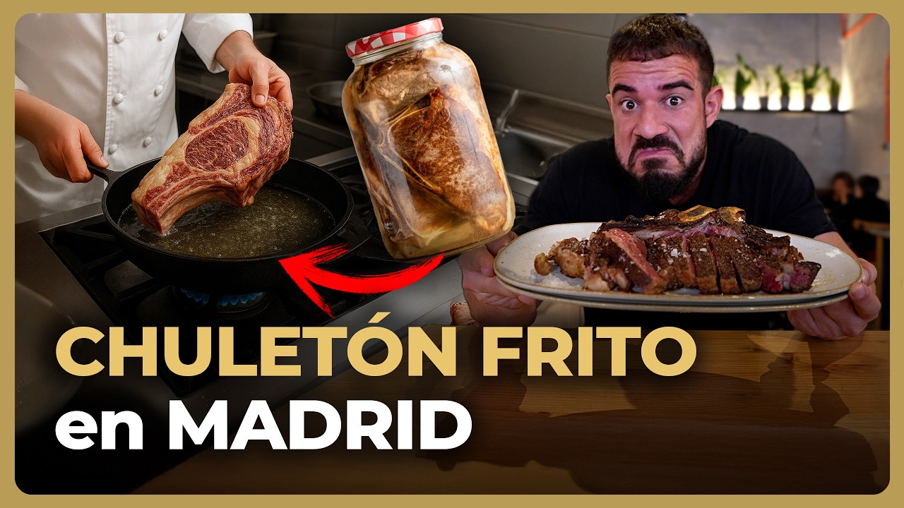 El Restaurante del CHULETÓN FRITO en MADRID.. ¿Acierto o MARKETING?