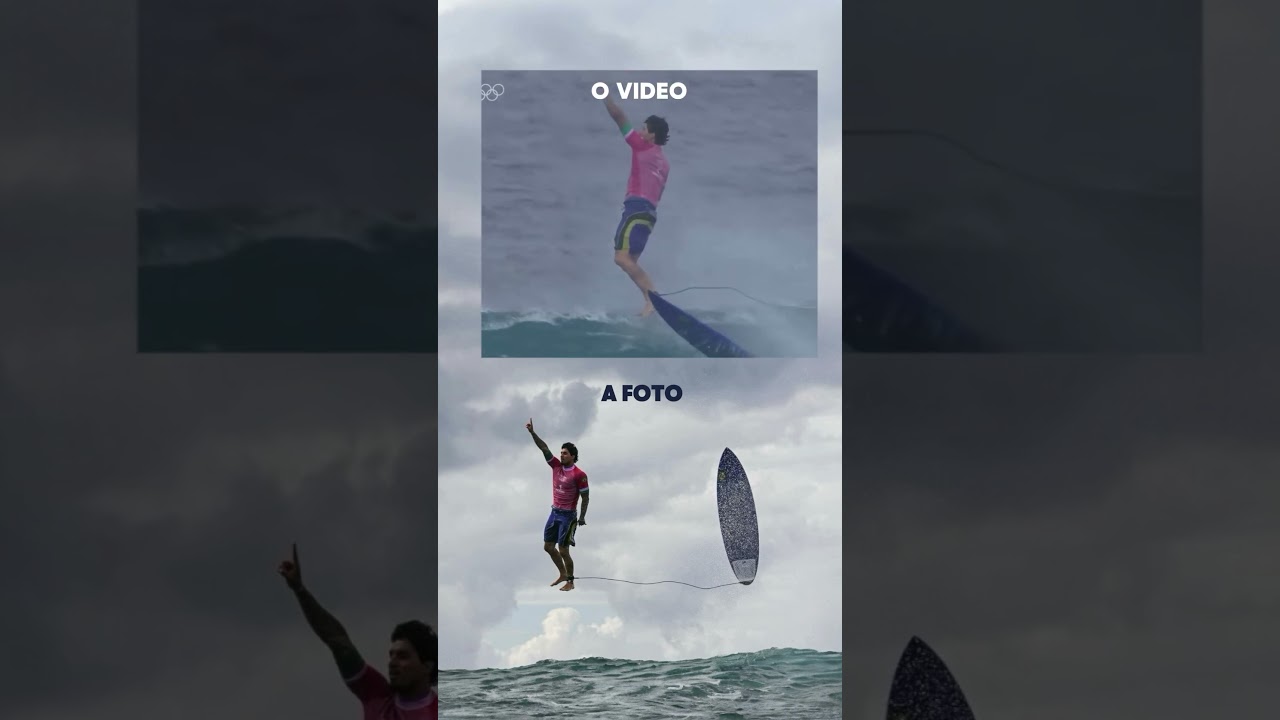 Gabriel Medina - Foto e v&iacute;deo Olimp&iacute;adas.