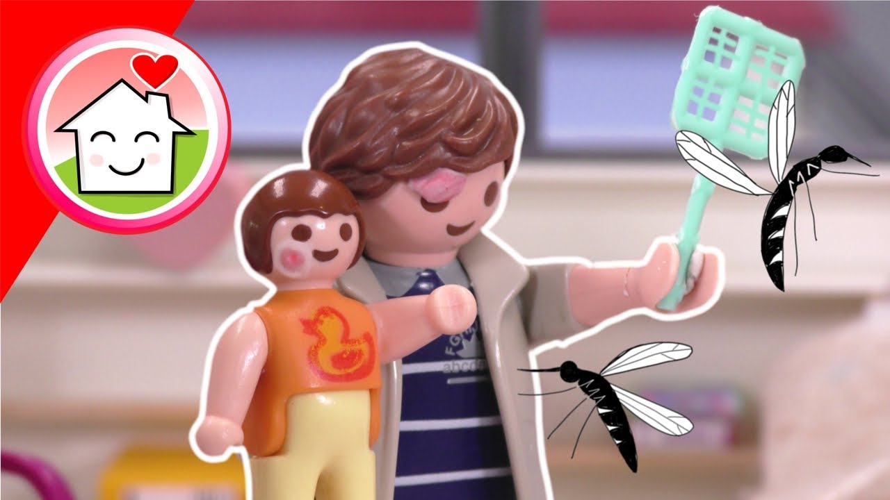 Playmobil Familie Hauser - Stechmücken - Geschichte mit Anna und Lena