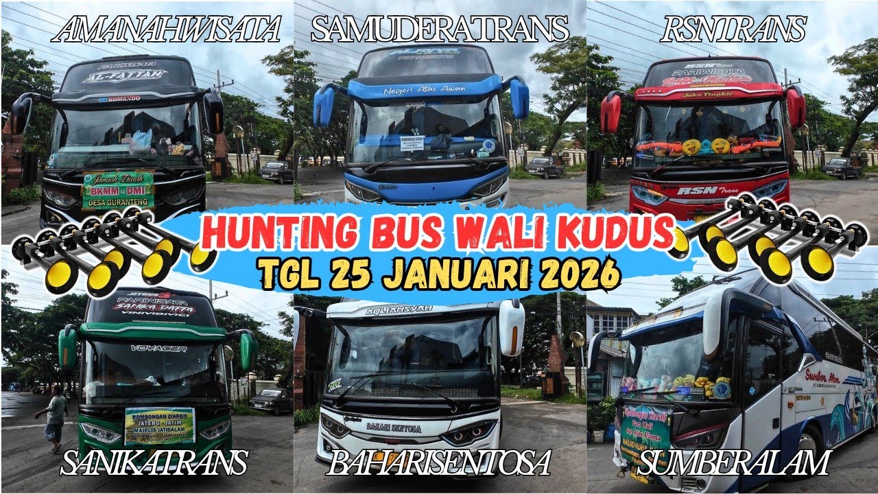 MANA BUS FAVORITMU di Terminal Sunan Kudus