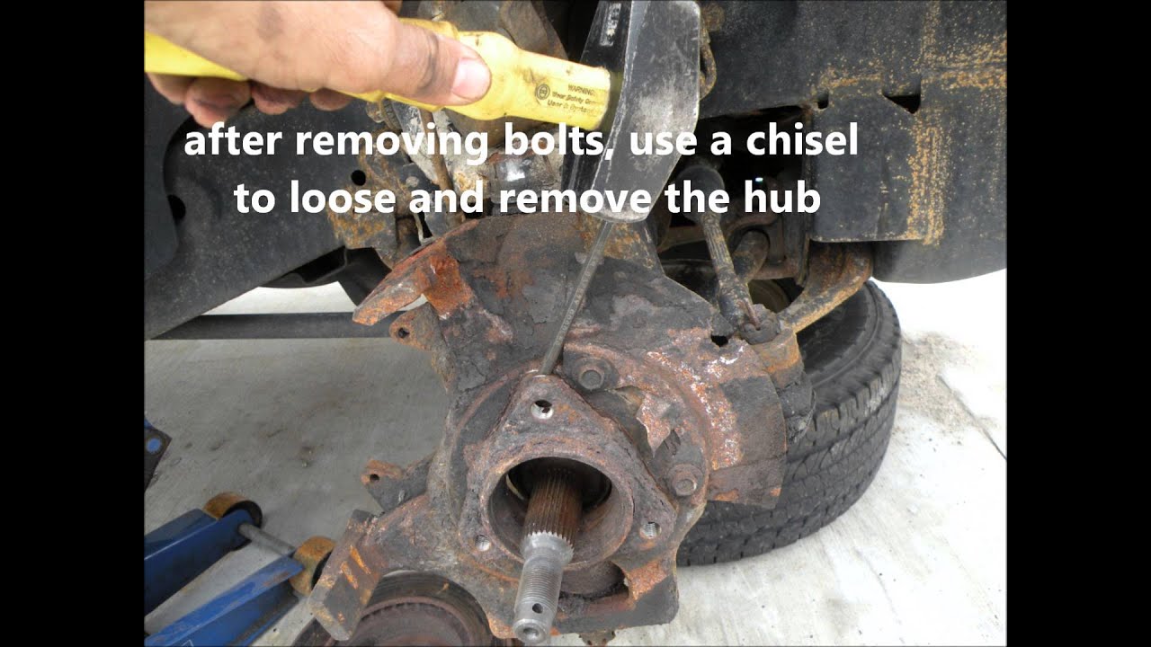 How to replace bad bearing on a Durango 1999
