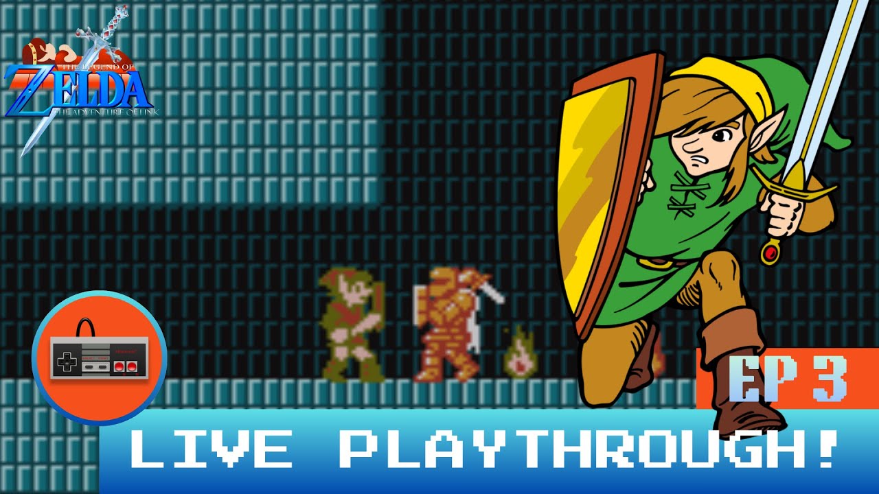 🔴 LIVE | A New Adventure Begins! - Zelda II: Adventures of Link (NES)