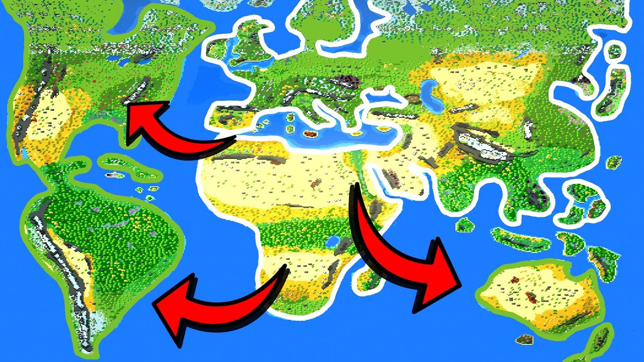 I Forced Civilizations to COLONIZE Continents in Worldbox...