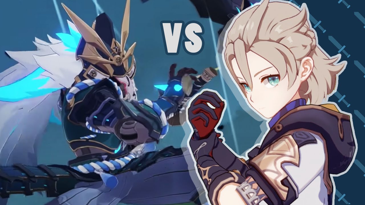 Albedo vs Maguu Kenki [solo/no dmg] | Genshin Impact