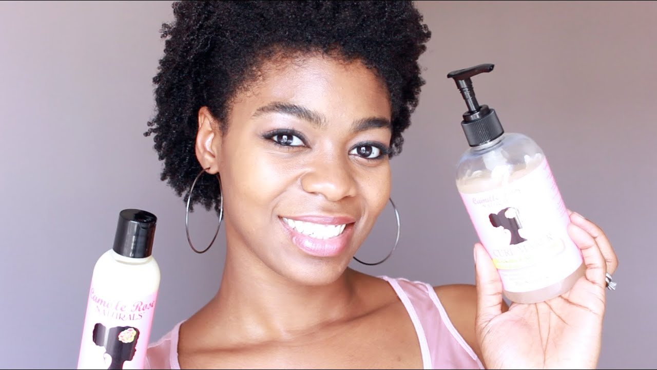 Camille Rose Naturals (Curl Maker & Curl Love) - Overview + Tutorial - 4C Natural Hair